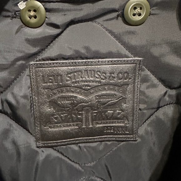 Levi's Men's Folsom Utility Jacket Thermore Insulation Forest Green XXL - Picture 6 of 11